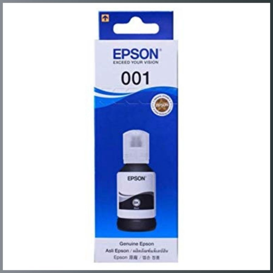 001 INK BOTTLE (EPSON ORIGINAL) BLACK