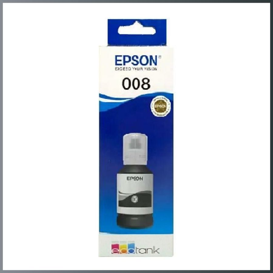 008 INK BOTTLE (EPSON ORIGINAL) BLACK