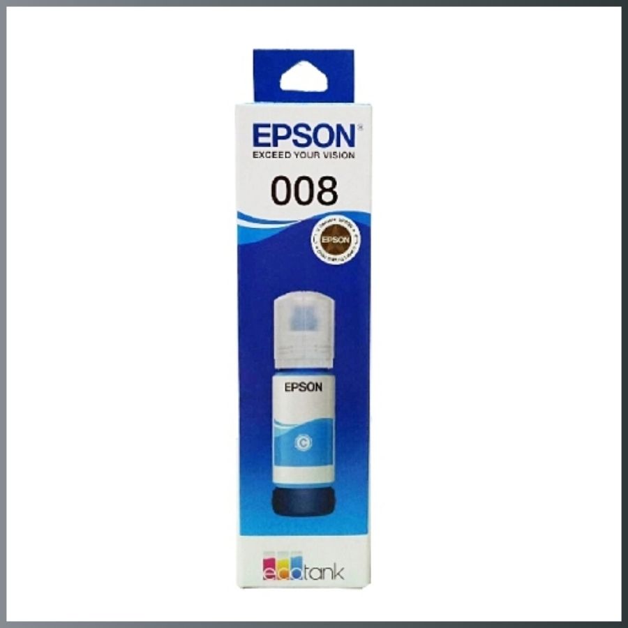 008 INK BOTTLE (EPSON ORIGINAL) CYAN
