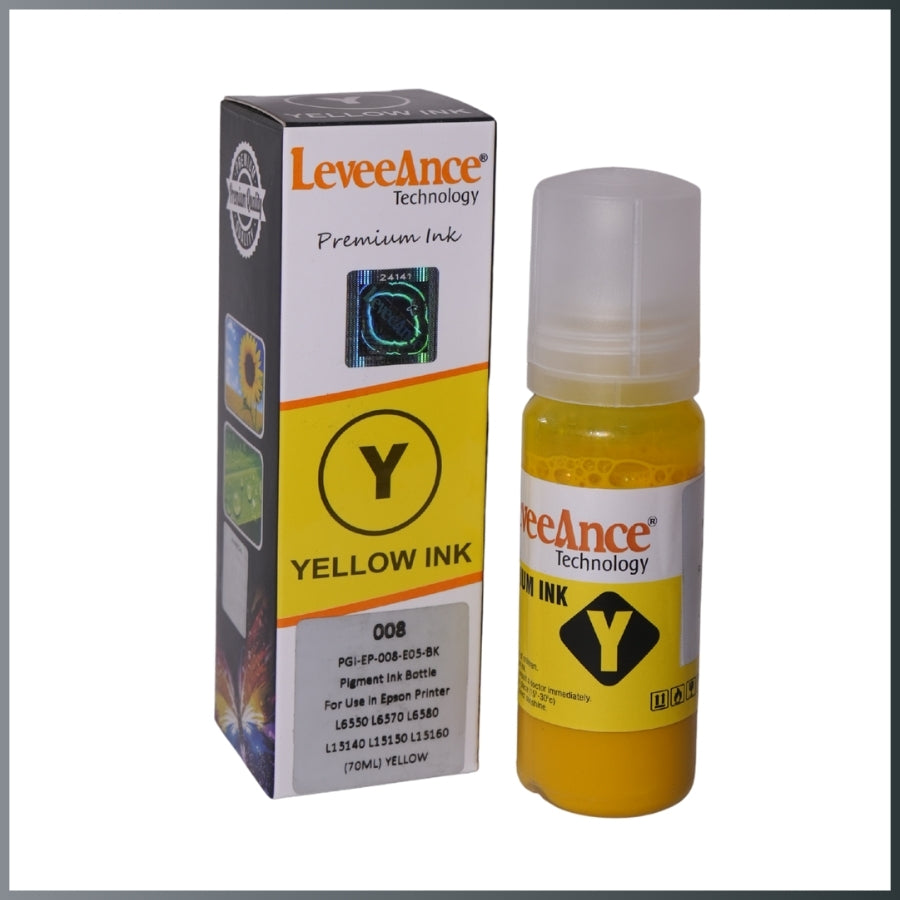 008 INK BOTTLE (EPSON COMPATIBLE) YELLOW