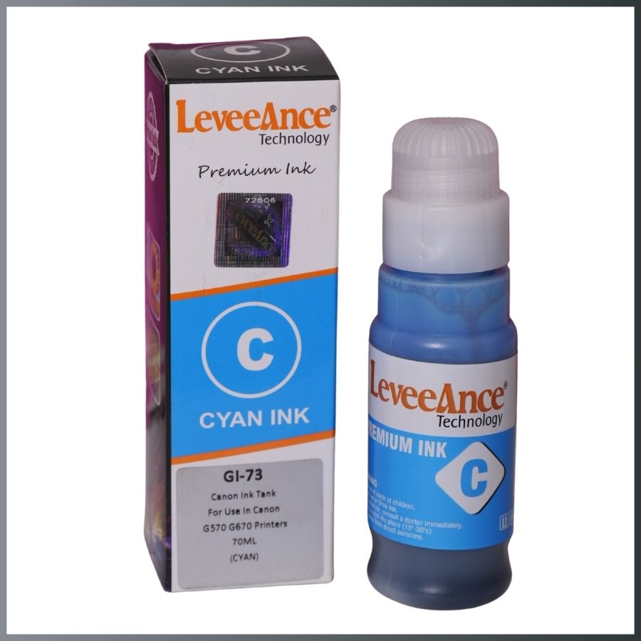 GI-73 INK BOTTLE (CANON COMPATIBLE) CYAN