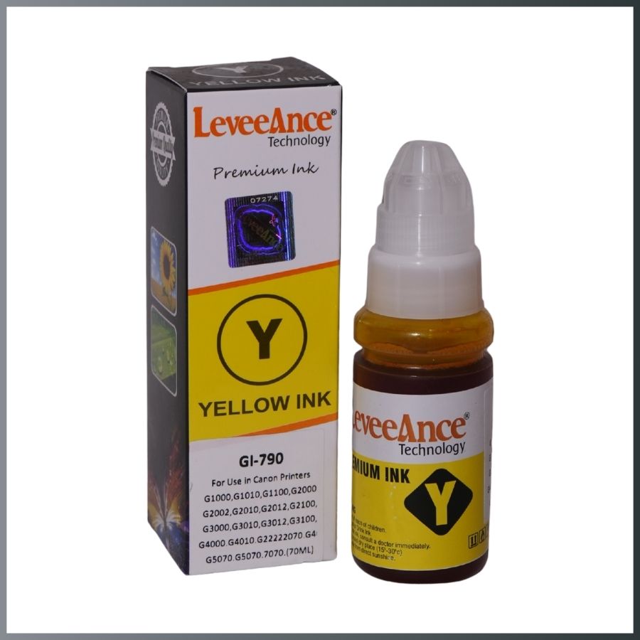 GI-790 INK BOTTLE (CANON COMPATIBLE) YELLOW