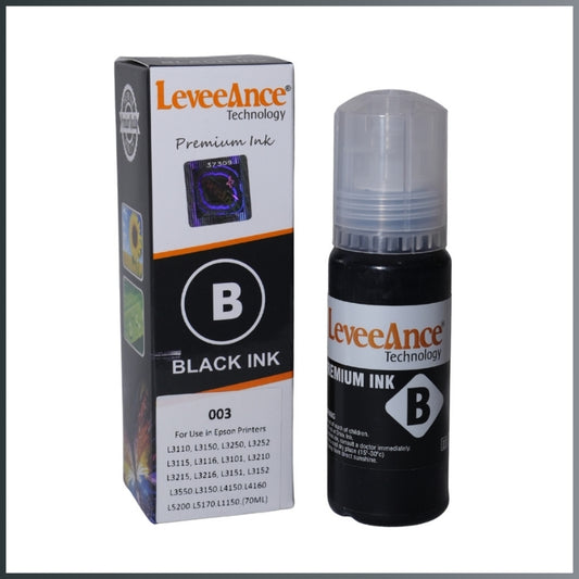 003 INK BOTTLE (EPSON COMPATIBLE) BLACK