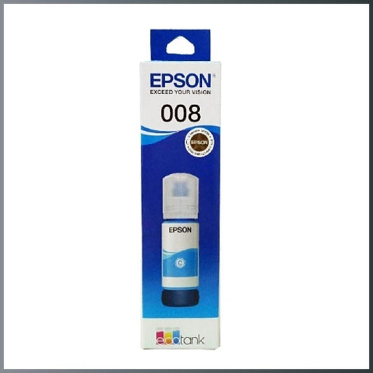 008 INK BOTTLE (EPSON ORIGINAL) CYAN