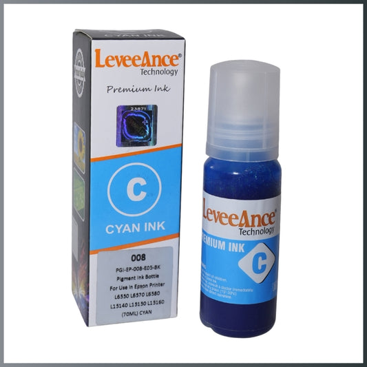 008 INK BOTTLE (EPSON COMPATIBLE) CYAN