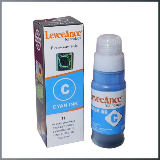 71 INK BOTTLE (CANON COMPATIBLE) CYAN