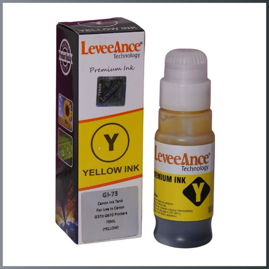 GI-73 INK BOTTLE (CANON COMPATIBLE) YELLOW