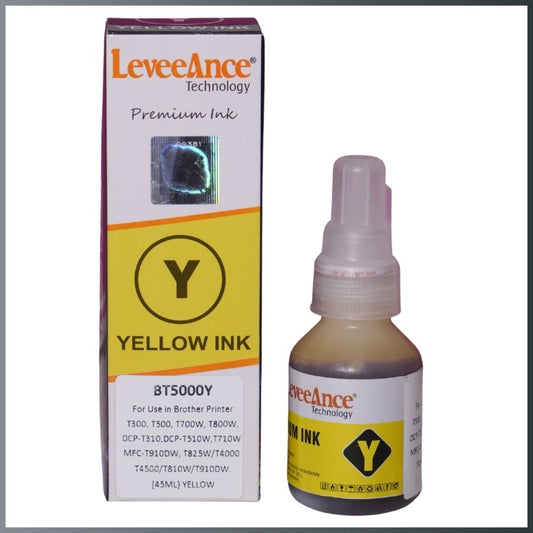 BT5000 INK BOTTLE (BROTHER COMPATIBLE) YELLOW