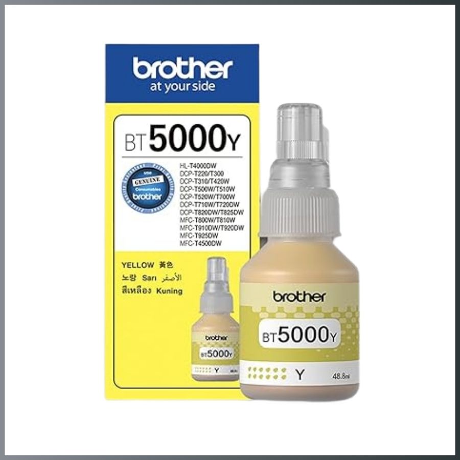 BT5000Y INK BOTTLE (BROTHER ORIGINAL) YELLOW