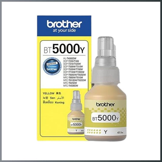 BT5000Y INK BOTTLE (BROTHER ORIGINAL) YELLOW