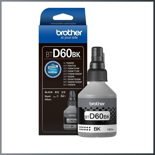 BTD60BK INK BOTTLE (BROTHER ORIGINAL) BLACK