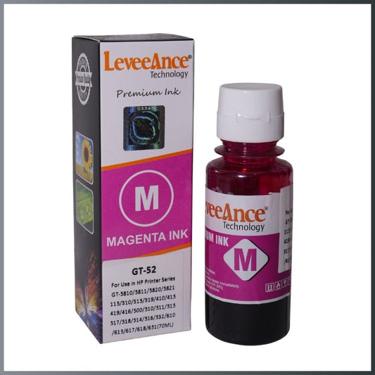 GT-52 INK BOTTLE (HP COMPATIBLE) MAGENTA