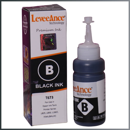 T-673 INK BOTTLE (EPSON COMPATIBLE) BLACK